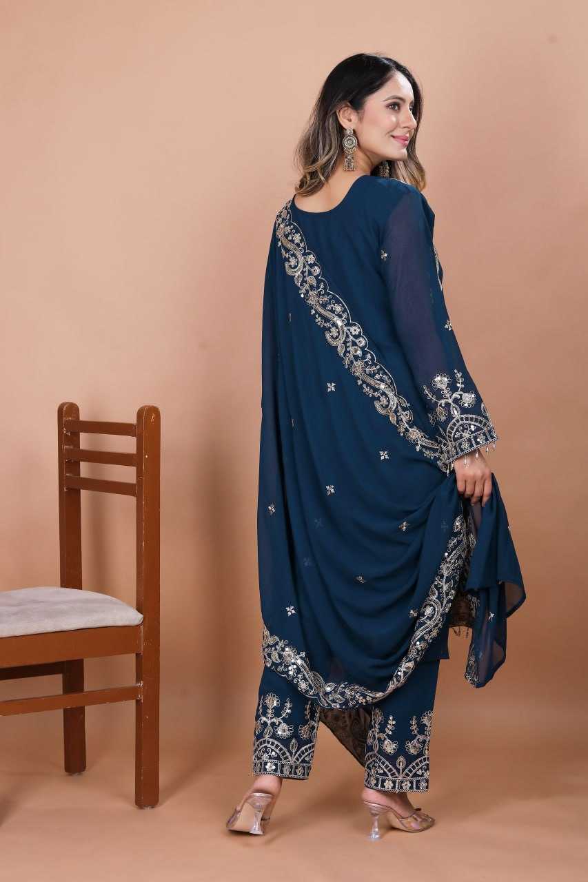 Georgette Embroidery Salwar Suit