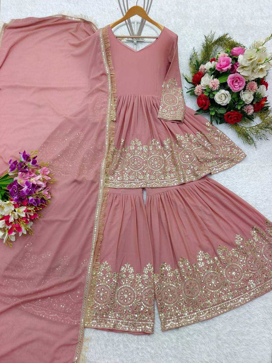 Designer Elegant Sharara Suit