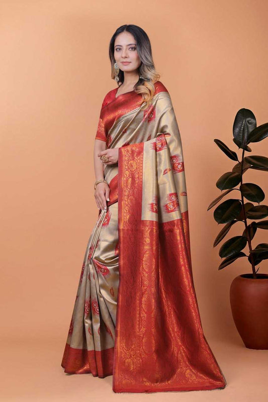 Amazing Banarasi Soft Silk Saree