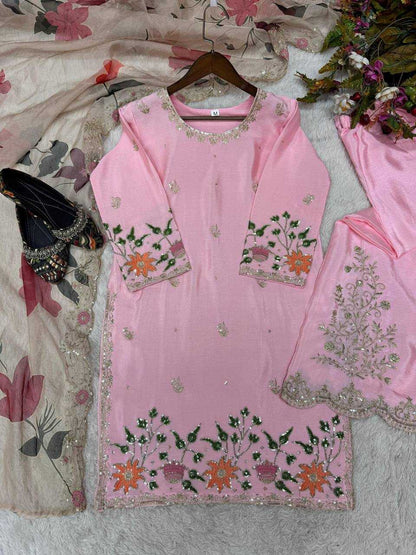 Chinon Sequence Embroidery Sharara