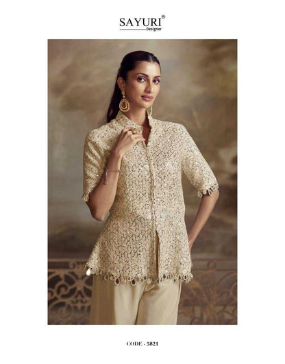 Viscose Premium Designer Sharara Suit