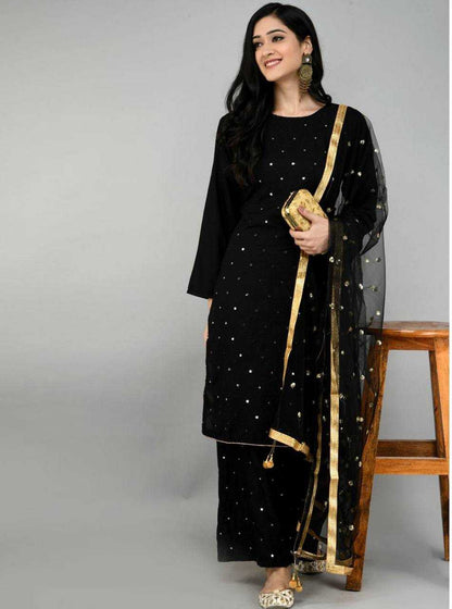 Reyon Cotton Anamika Suit