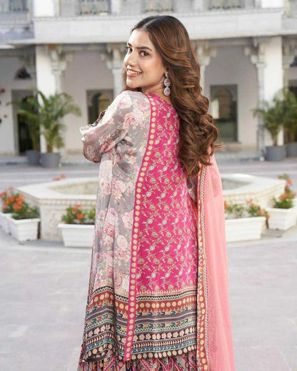 Amazing Georgette Palazzo Suit