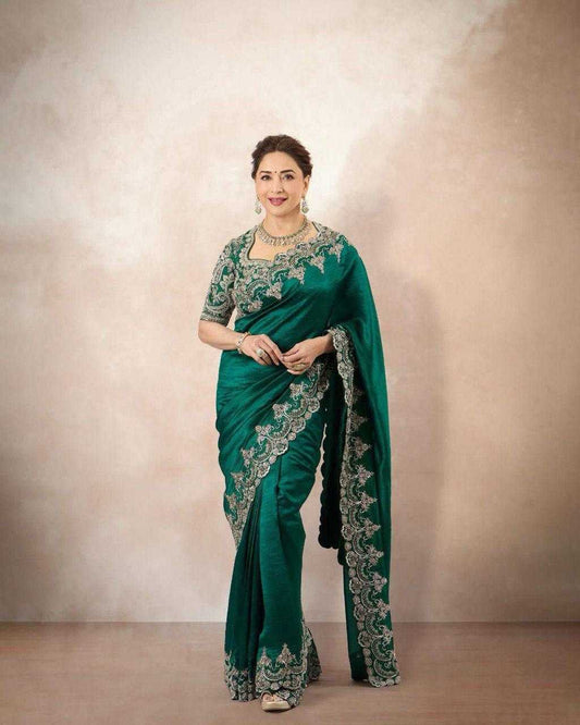 Madhuri Rangoli Silk Saree