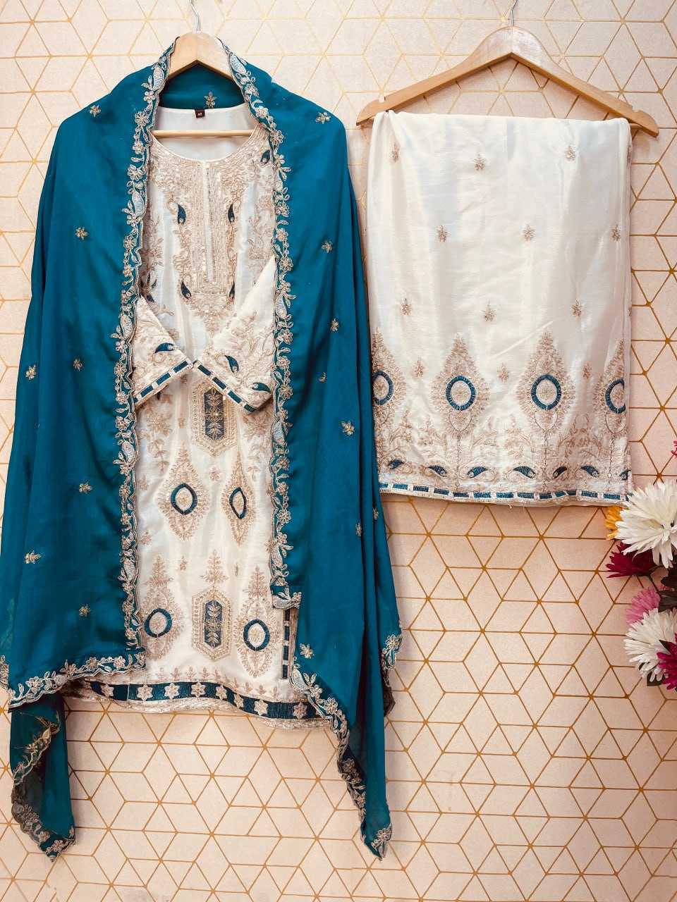 Chinnon Silk Palazzo Suit