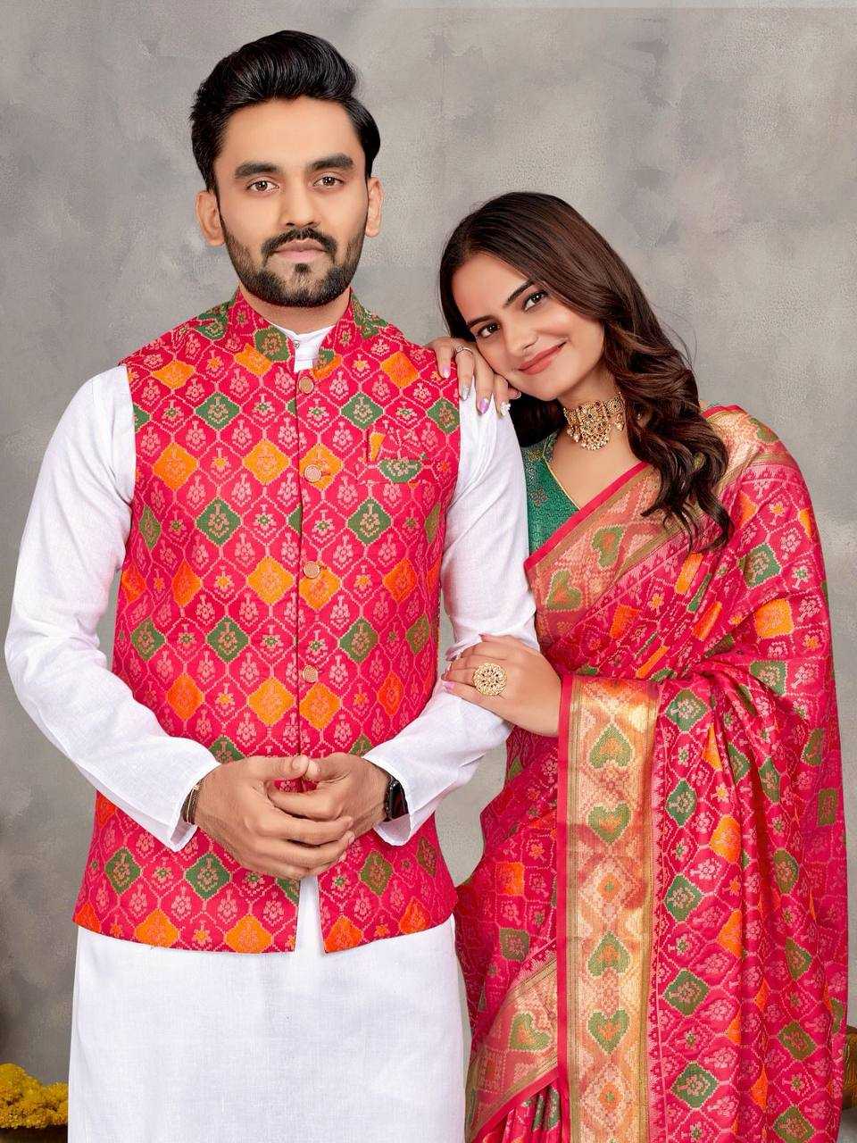 COUPLE Wear Saree Kurta Jacket Collection