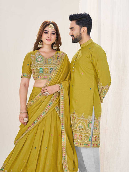 Couple Wear Lehenga Sherwani Collection