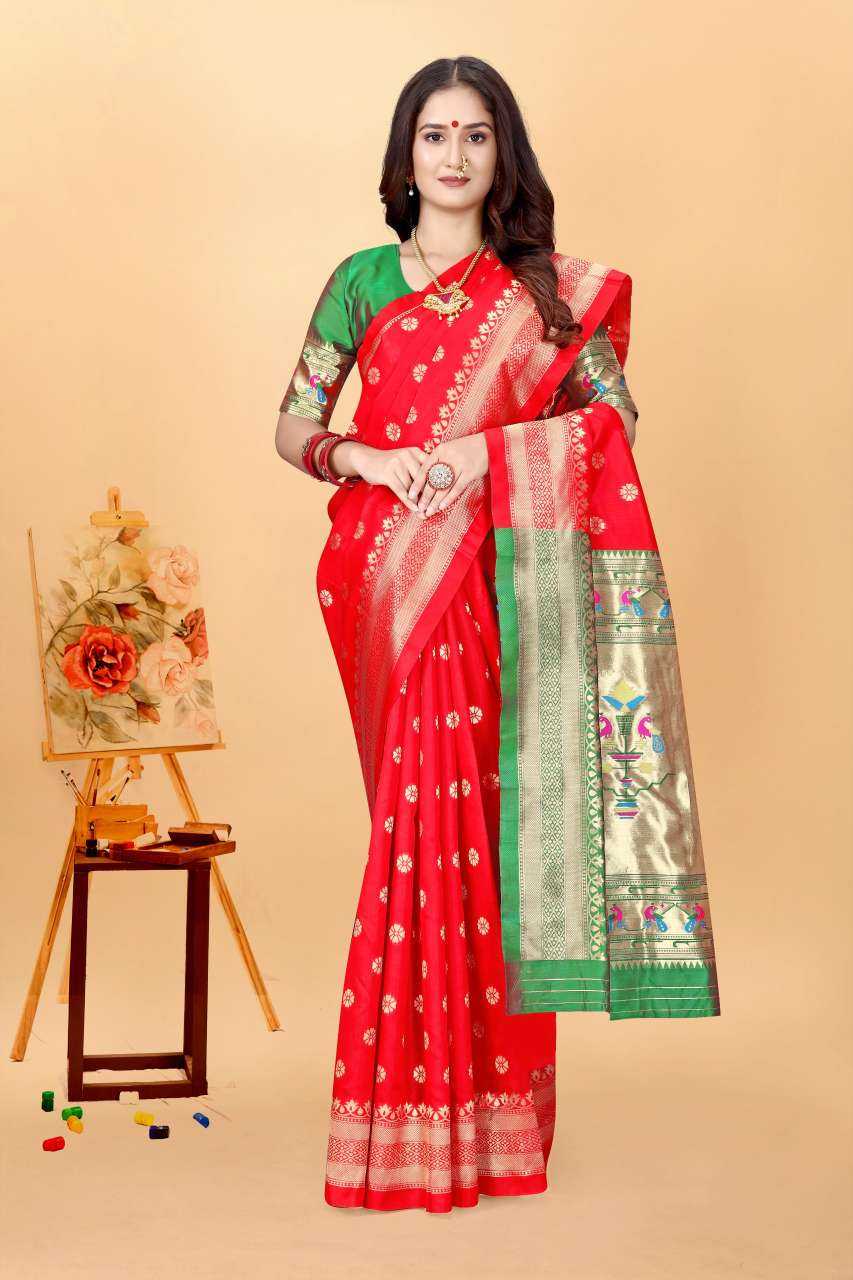 Soft Banarasi Silk Saree