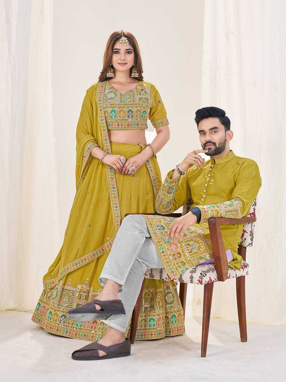 Couple Wear Lehenga Sherwani Collection