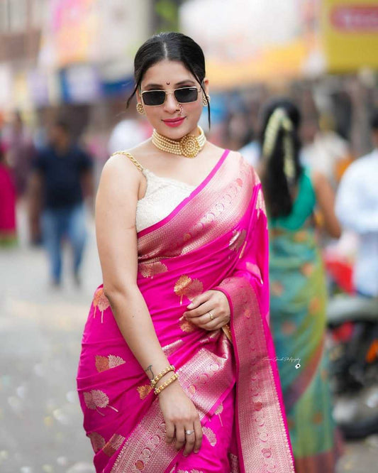 BANARASI SOFT SILK SAREE