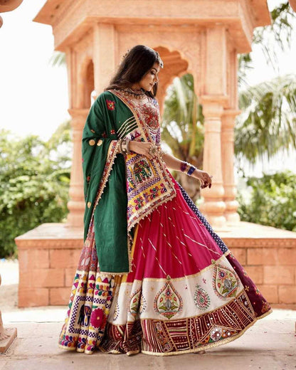 Muslin cotton Lehenga Festive collection