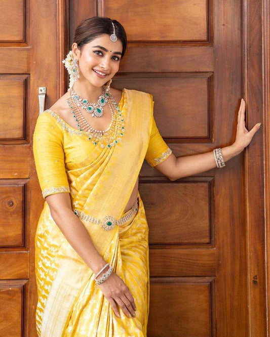 Litchi Silk Bollywood Designer Saree