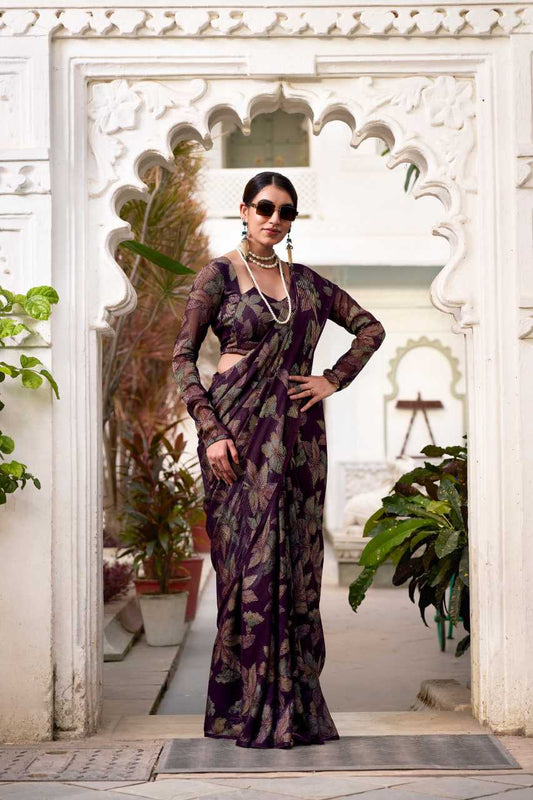Viscose Part wear Sarees