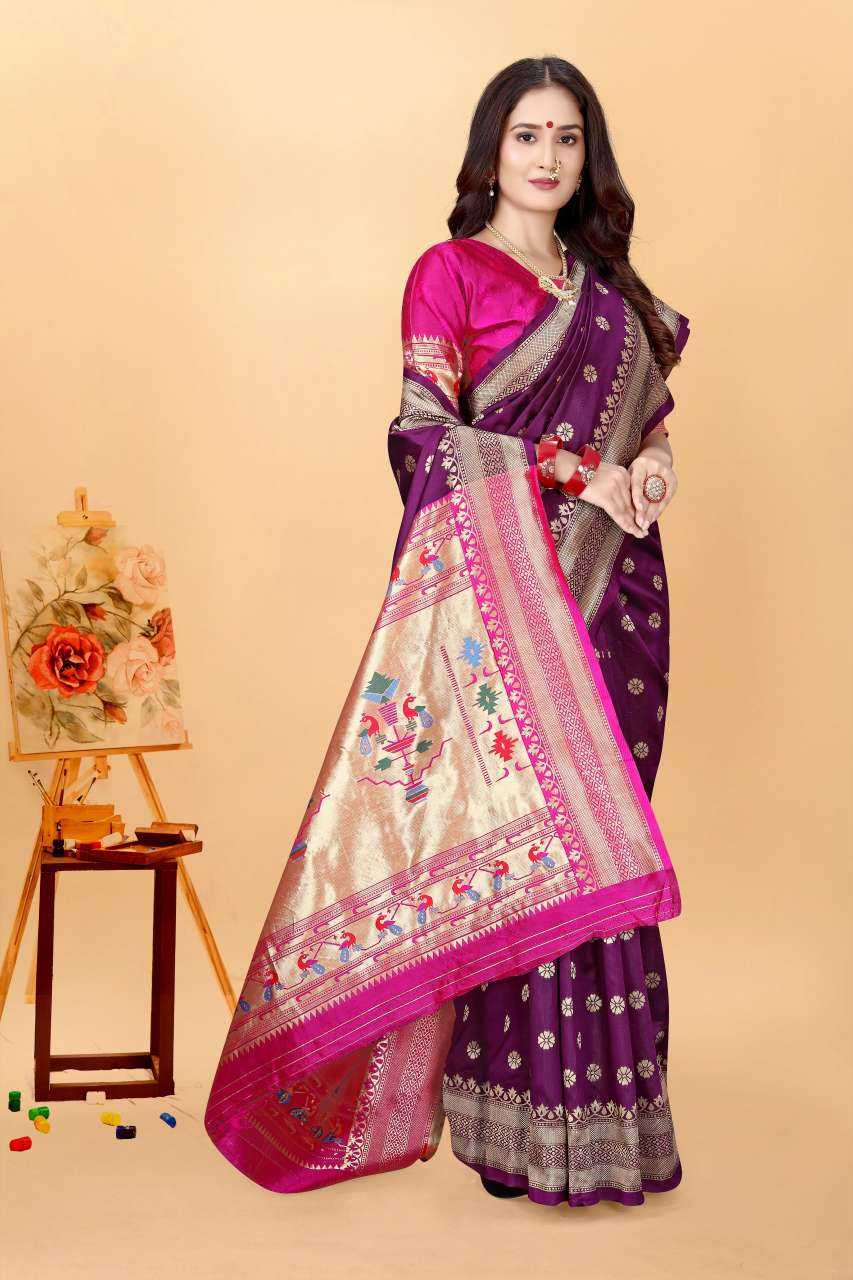 Soft Banarasi Silk Saree