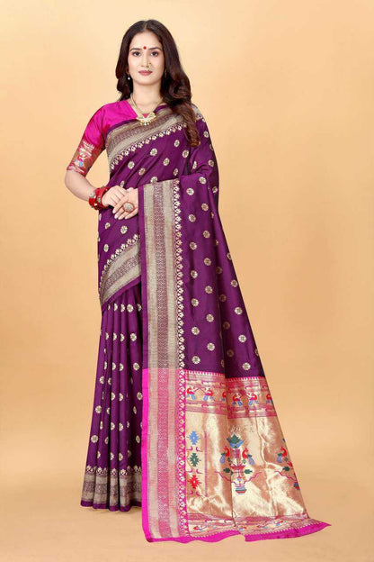 Soft Banarasi Silk Saree