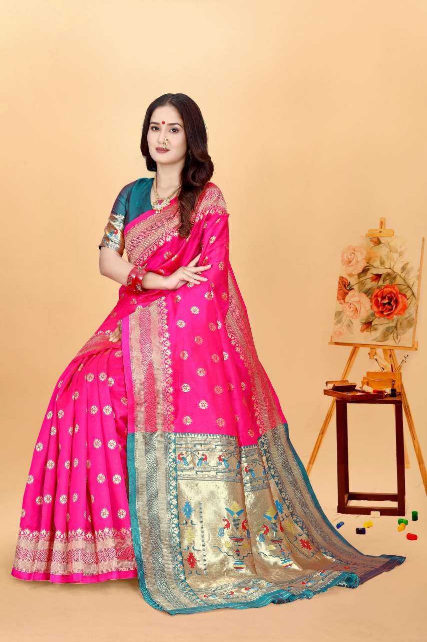 Soft Banarasi Silk Saree