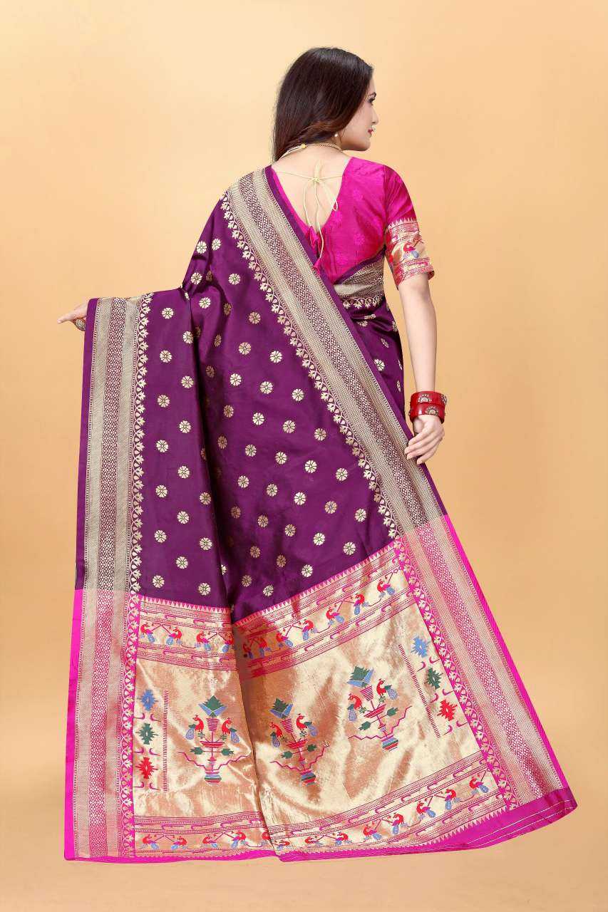 Soft Banarasi Silk Saree