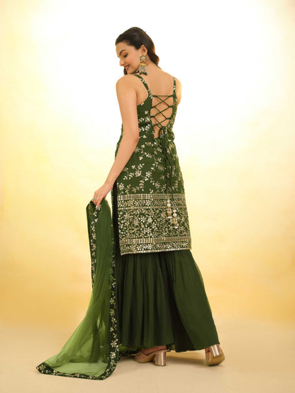 Georgette Sharara Suit