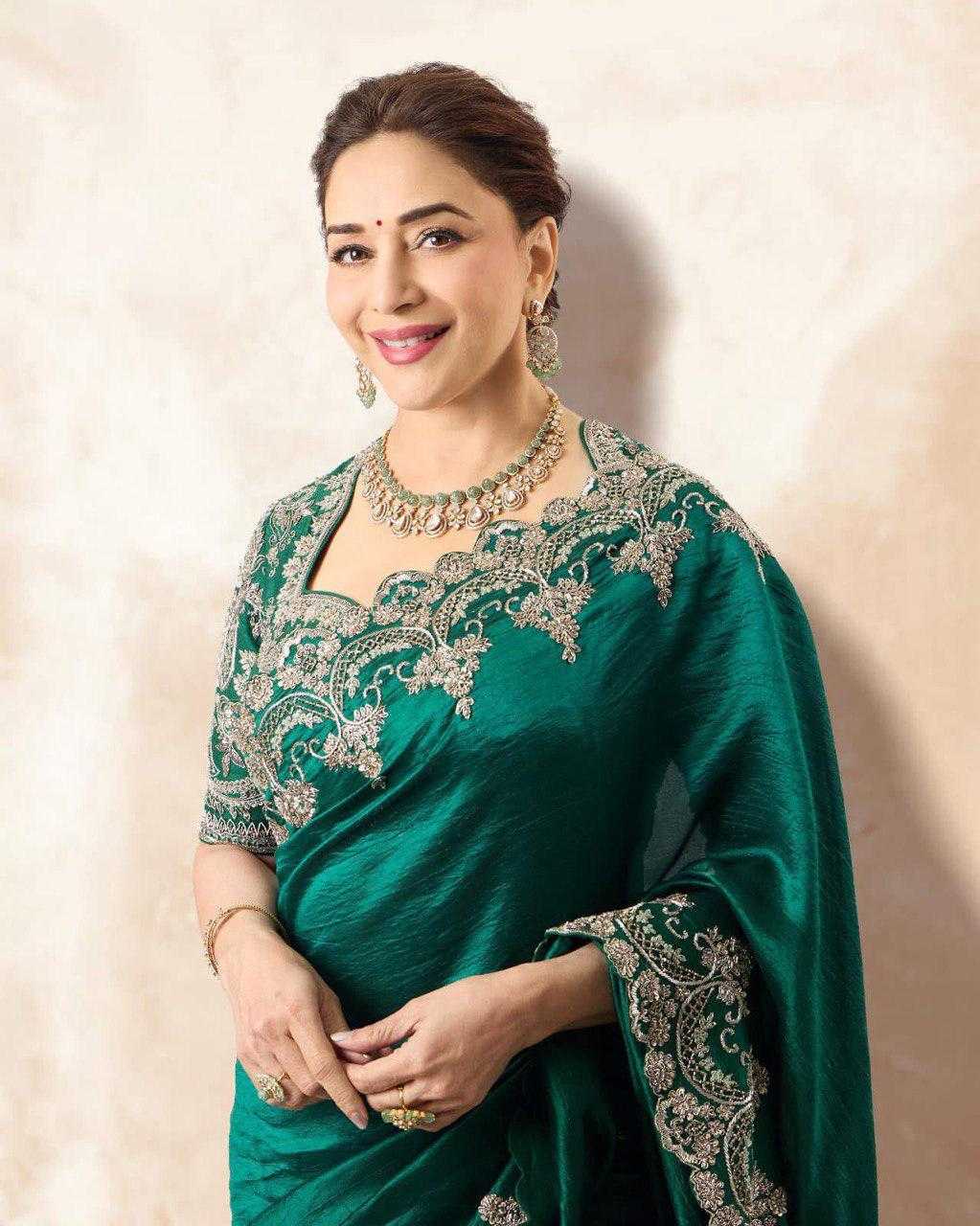 Madhuri Rangoli Silk Saree