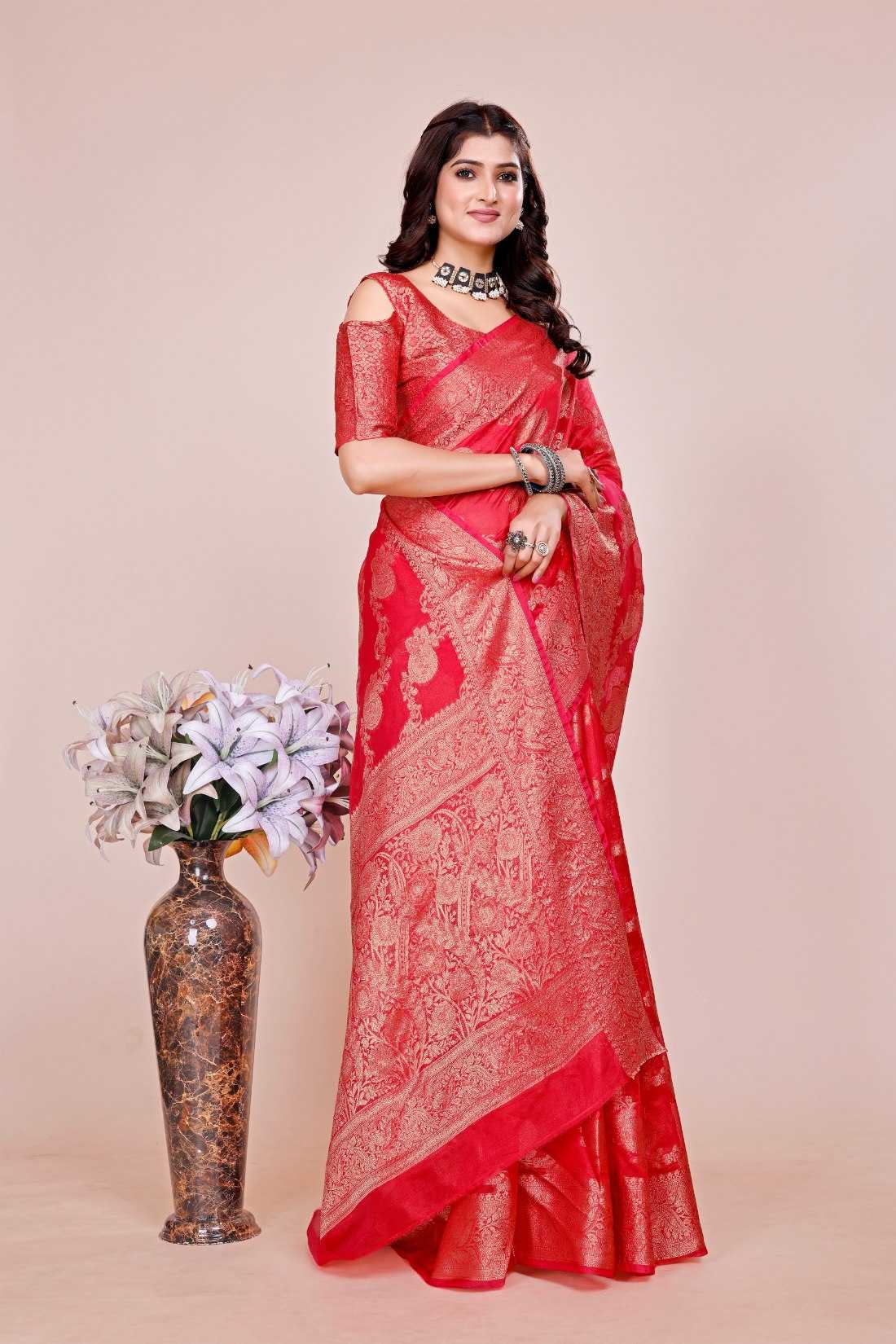 Organza Silk Saree