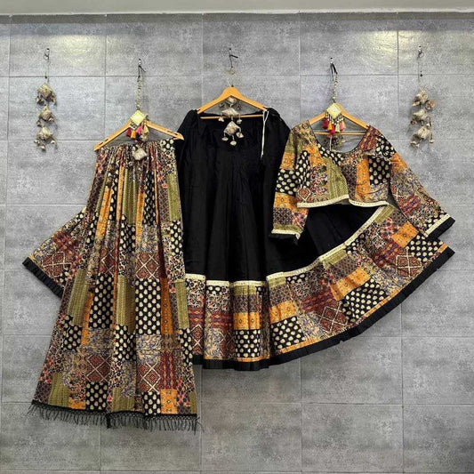 Muslin Cotton Festive Lehenga Collection