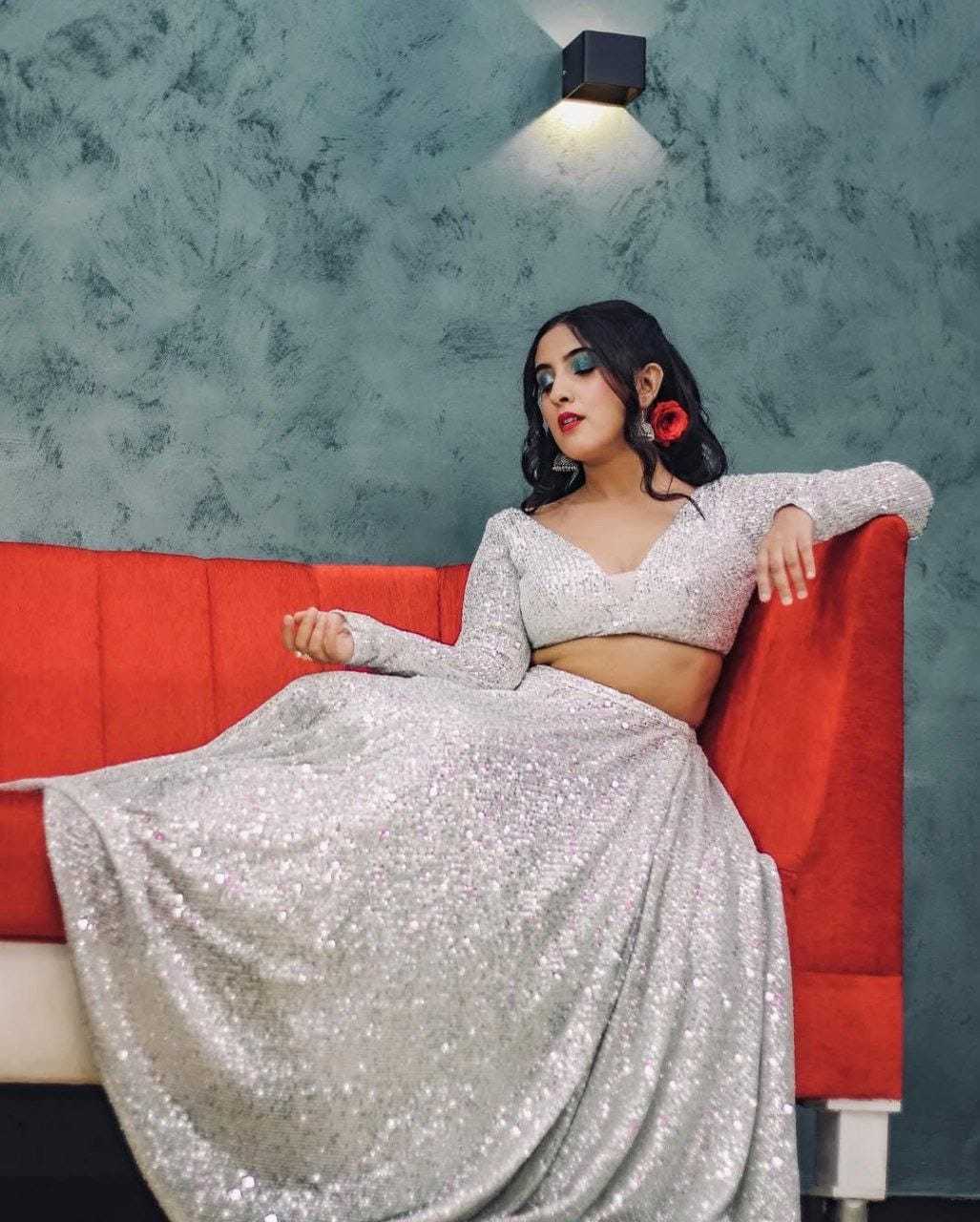 Georgette Lehenga Festive collection