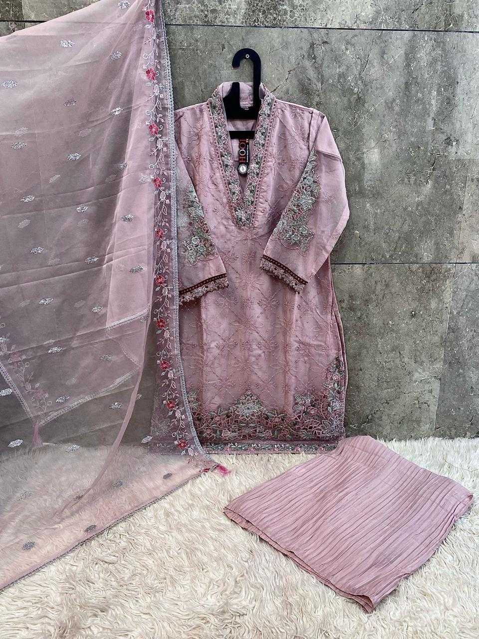 Heavy Organza Sharara Suit