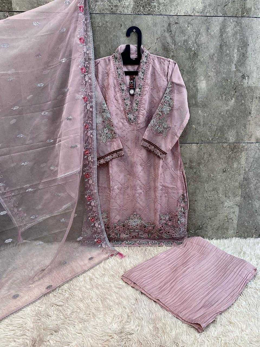 Heavy Organza Sharara Suit