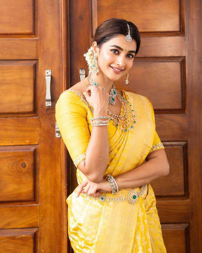 Litchi Silk Bollywood Designer Saree