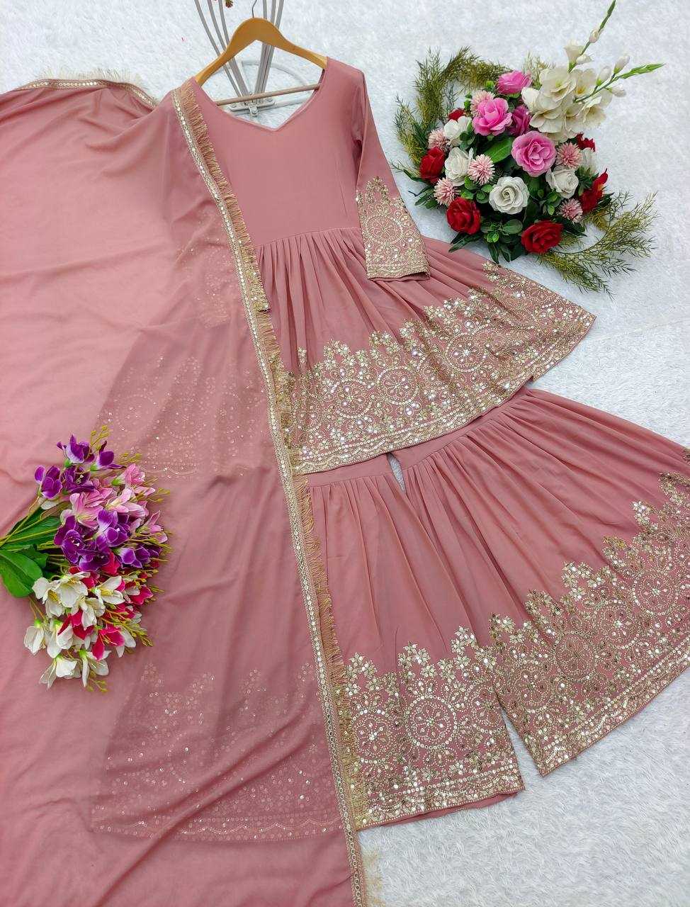 Designer Elegant Sharara Suit