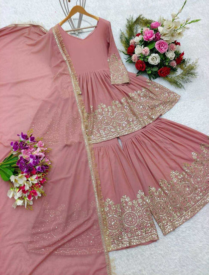 Designer Elegant Sharara Suit