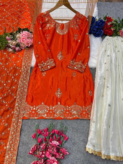 Chinnon Silk Designer Dress