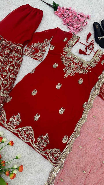 Designer Sharara Suit