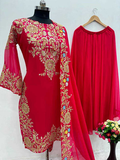 Georgette Designer Suit
