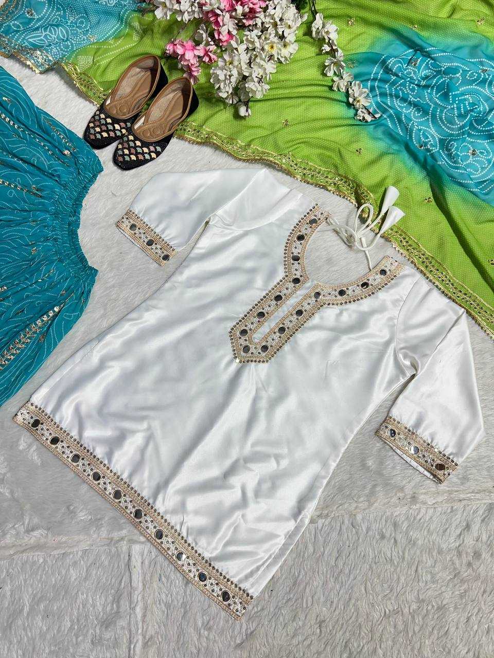 Malai Silk Designer Sharara Suit