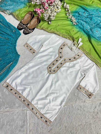 Malai Silk Designer Sharara Suit