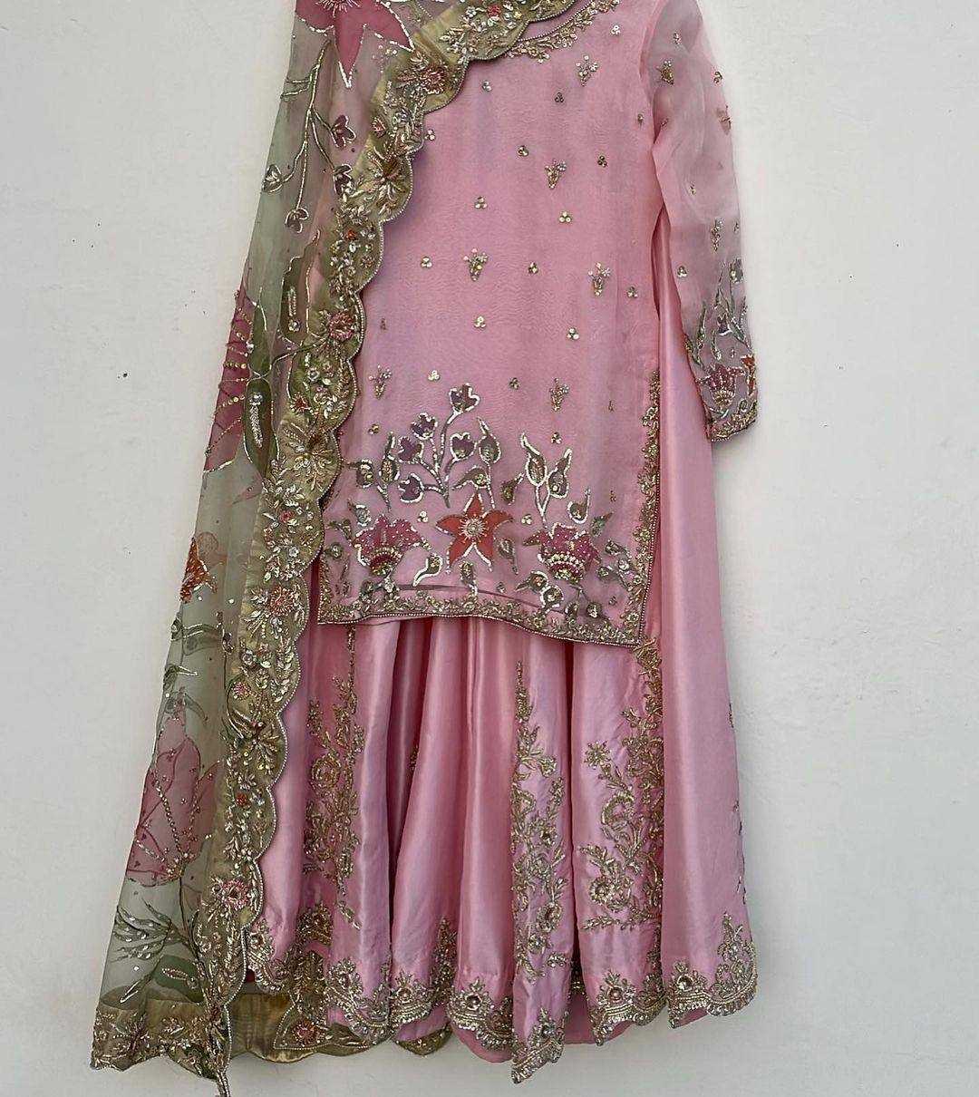 Chinon Sequence Embroidery Sharara