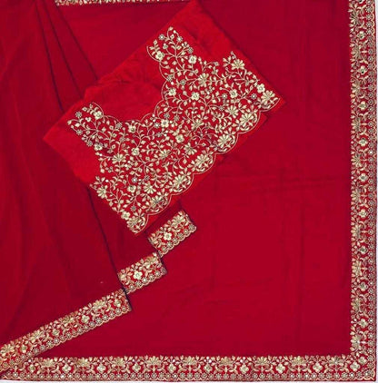 Madhuri Georgette Wedding Collection Saree