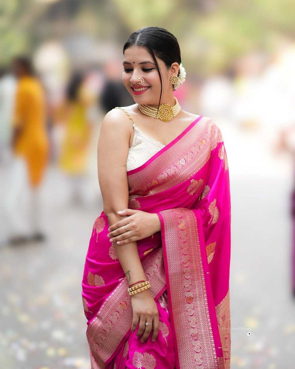 BANARASI SOFT SILK SAREE