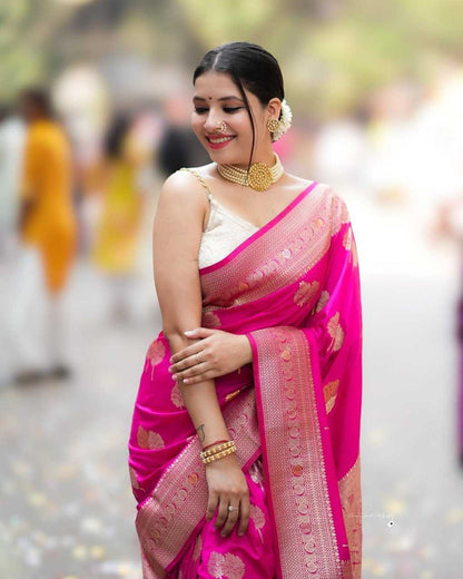 BANARASI SOFT SILK SAREE
