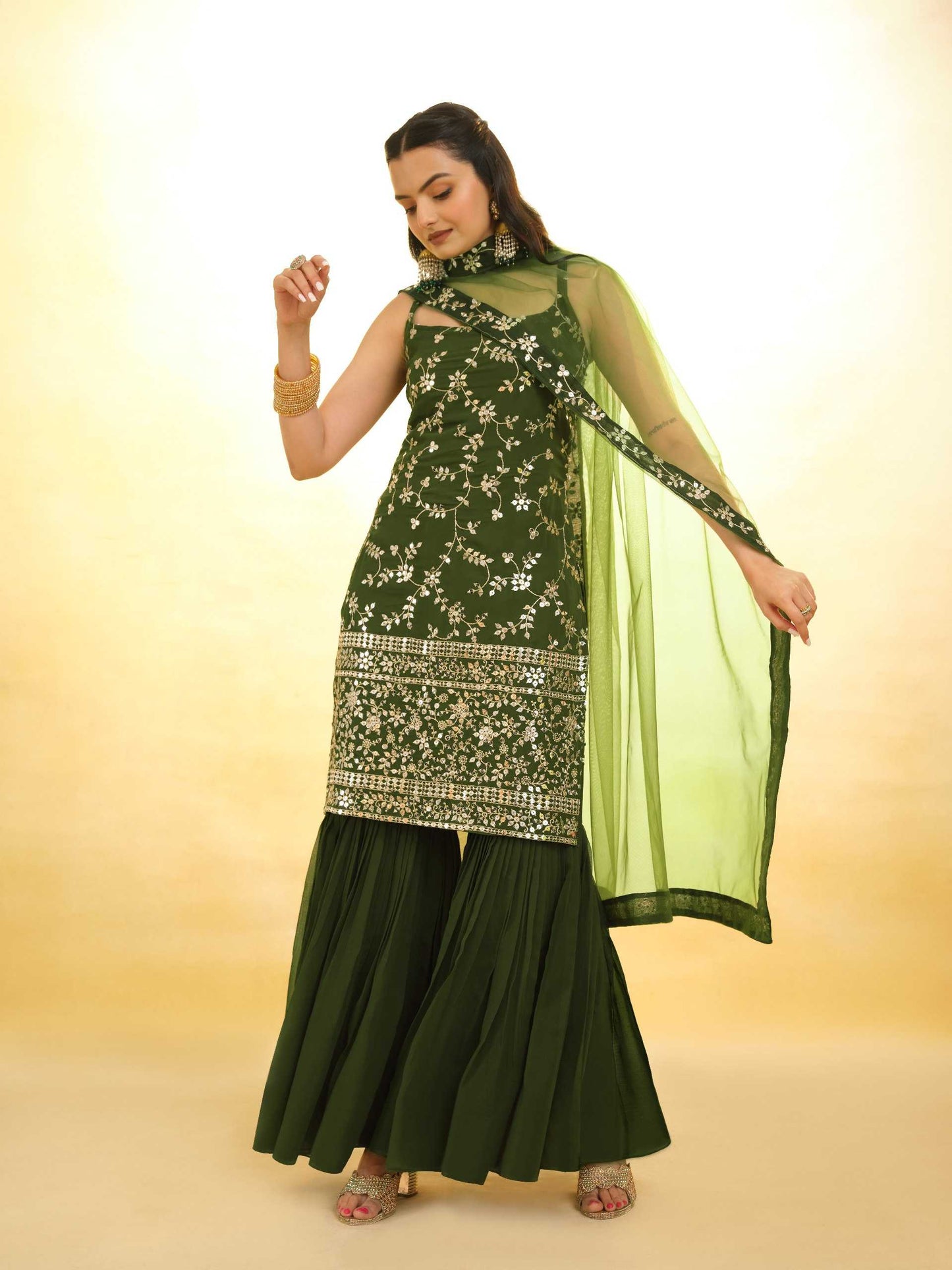 Georgette Sharara Suit