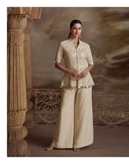 Viscose Premium Designer Sharara Suit