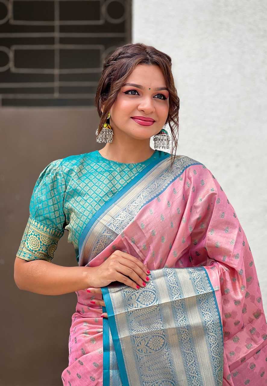 Tussar Silk Designer Saree
