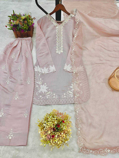 Amazing Designer Roman Silk Suit