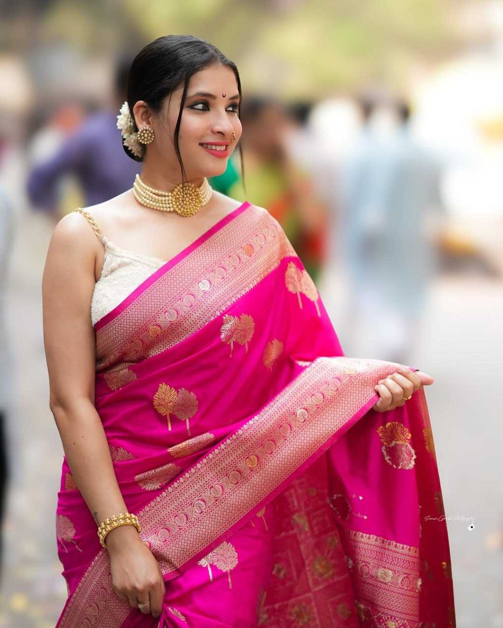 BANARASI SOFT SILK SAREE
