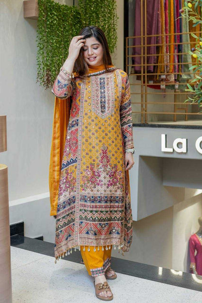 Chinnon Silk Designer Salwar Suit