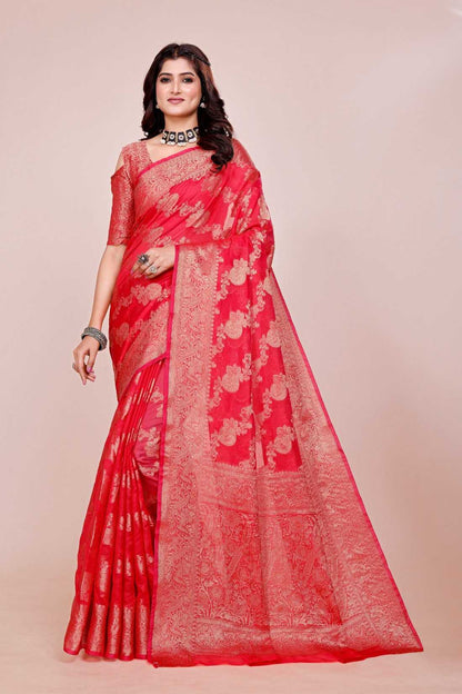 Organza Silk Saree