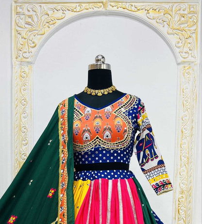 Muslin cotton Lehenga Festive collection