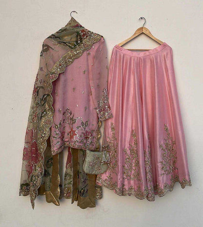 Chinon Sequence Embroidery Sharara