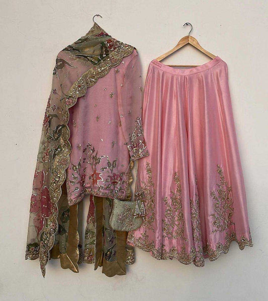 Chinon Sequence Embroidery Sharara